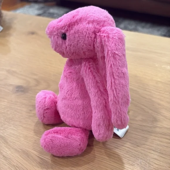 Jellycat little hot pink bashful bunny NWOT - Picture 2 of 7